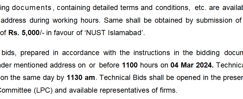 Miscellaneous Work Required Provision of Portable Biometrics etc....