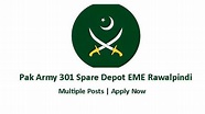 301 Central Base Spares Depot EME, Rawalpindi