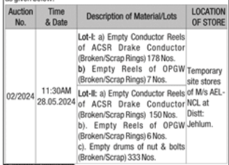 Emty Conductor Reels of ACSR Dark Conductor 178 nios.